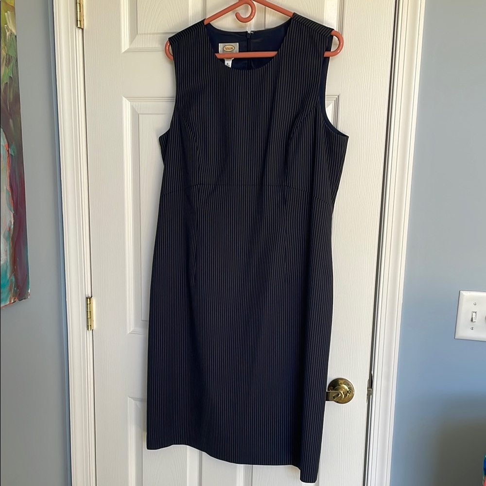 SOLD Talbot’s Elegant Black Sleeveless Dress